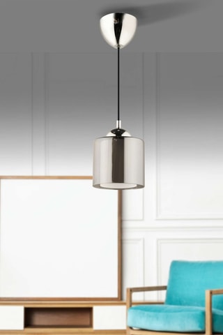 Lampadario - Argentato - 40 W
