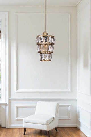 Lampadario - Dorato - 40 W