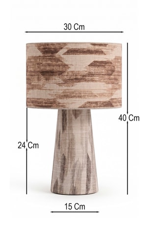 Lampe à poser - Beige - 40 W