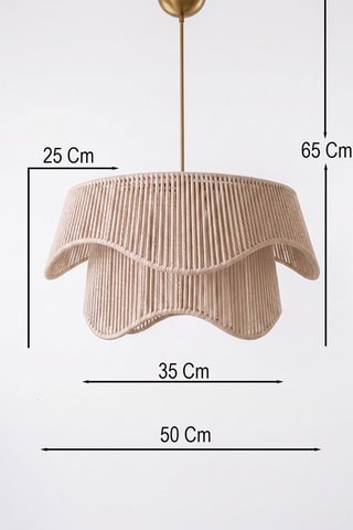 Suspension - Ecru - 40 W