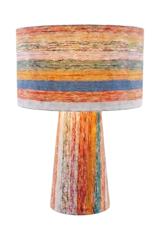 Lampada da tavolo - Rosso e blu - 40 W