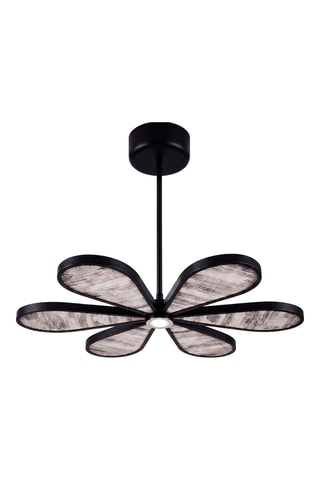 Suspension LED - Noir - 6 x 12 W