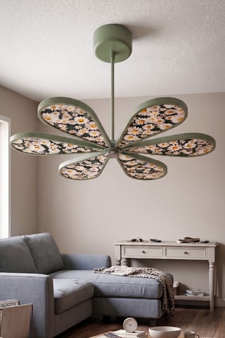 Suspension LED - Vert - 6 x 12 W
