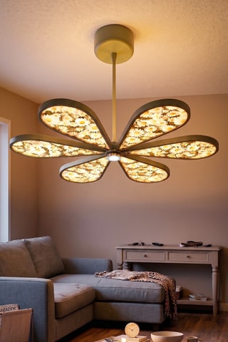 Suspension LED - Vert - 6 x 12 W