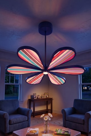 Suspension LED - Violet - 6 x 12 W