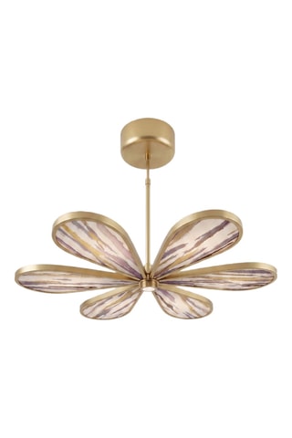 Suspension LED - Doré - 6 x 12 W