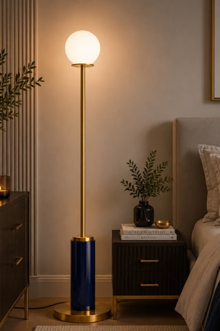 Lampadaire - Bleu - 40 W