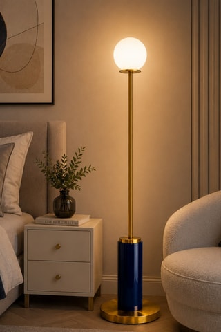 Lampadaire - Bleu - 40 W