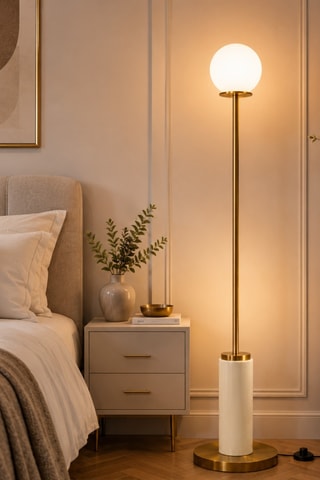 Lampada da terra - Bianco - 40 W