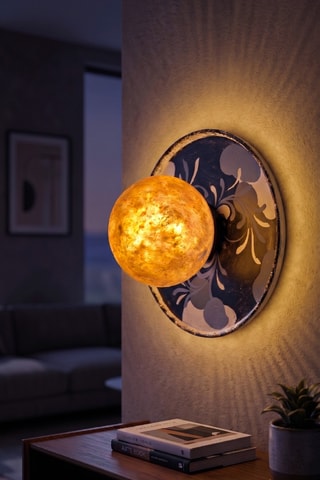 Applique - Blu e bianco - 40 W