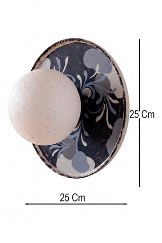 Applique - Blu e bianco - 40 W