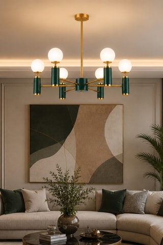 Suspension - Vert - 6 x 40 W