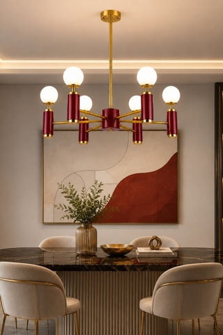 Suspension - Bordeaux - 6 x 40 W