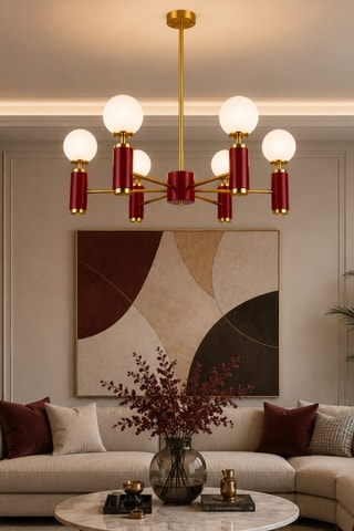 Suspension - Bordeaux - 6 x 40 W