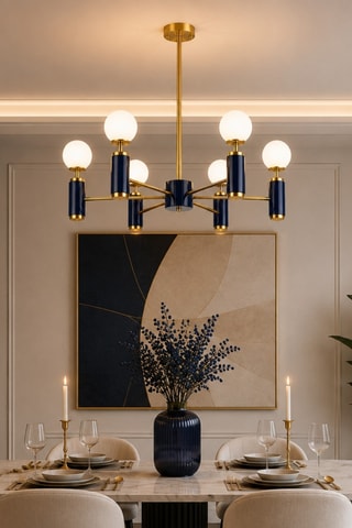 Suspension - Bleu - 6 x 40 W