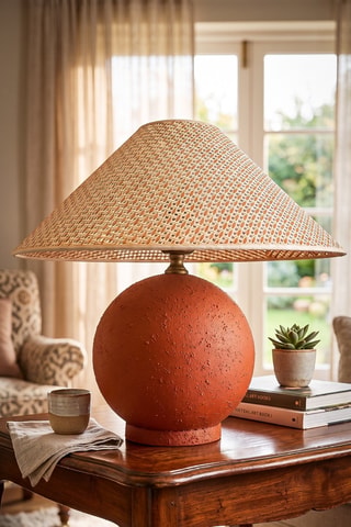 Lampada da tavolo - Arancione - 40 W