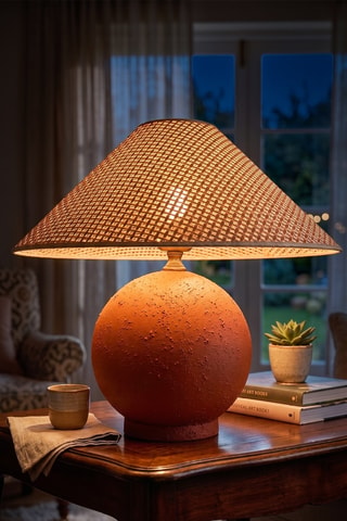 Lampada da tavolo - Arancione - 40 W