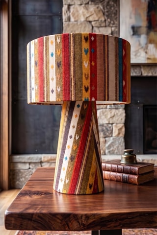 Lampe à poser - Rouge et vert - 40 W