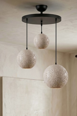 Lampadario - Beige - 3 x 40 W