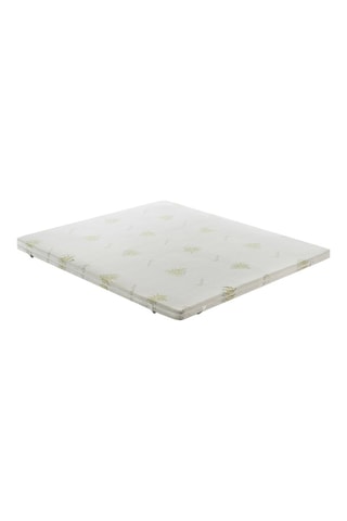 Surmatelas en mousse à mémoire de forme Pillow Liscio - Epaisseur 7 cm