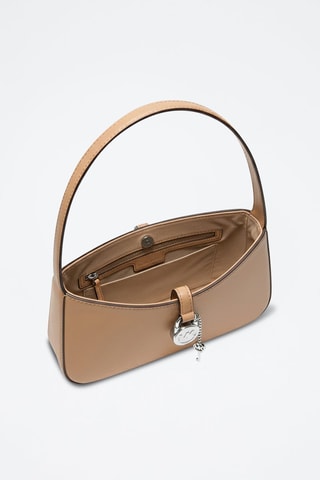 Sac porté épaule en cuir - Marron
