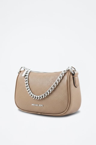 Sac bandoulière en cuir - Beige