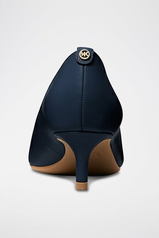 Escarpins en cuir - Bleu marine