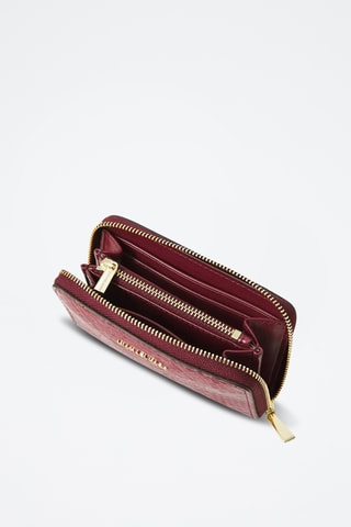Portefeuille en cuir - Bordeaux