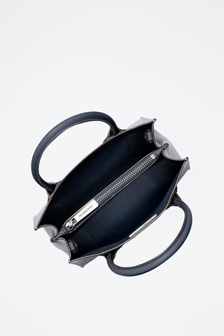 Sac à main en cuir - Bleu marine