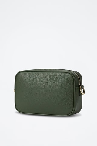 Sac bandoulière en cuir - Vert foncé