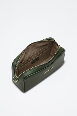 Sac bandoulière en cuir - Vert foncé