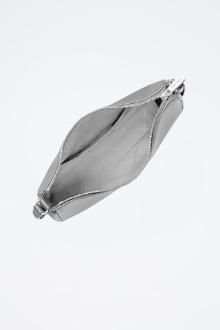 Sac bandoulière en cuir - Noir