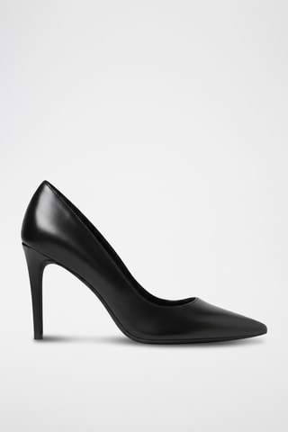 Escarpins en cuir - Noir