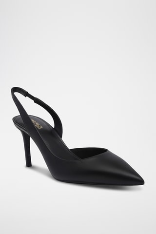 Escarpins en cuir - Noir