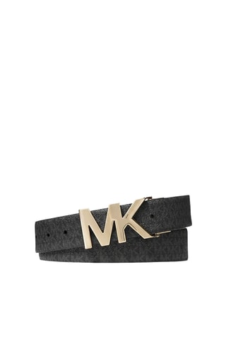 Ceinture en cuir de chèvre - Noir