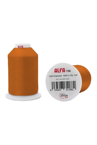 Bobine de fil - 1000 m - Orange