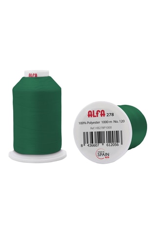 Bobine de fil - 1000 m - Vert