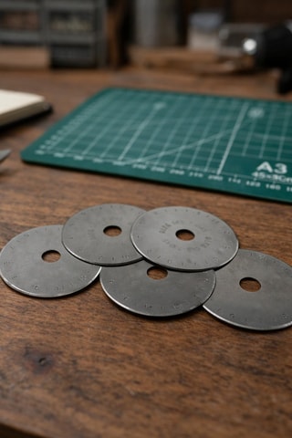 5 lames 45 mm pour coupe rotative