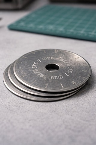 3 lames 28 mm pour coupe rotative