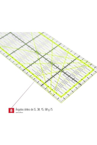 Règle de patchwork - 10 x 45 cm