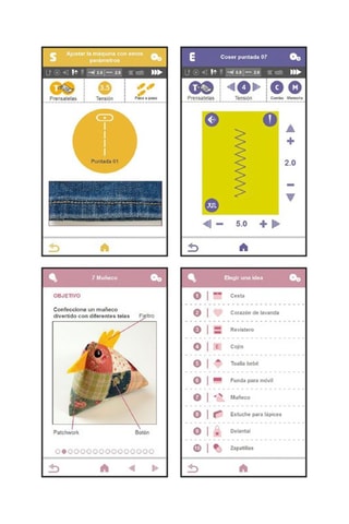 Machine à coudre Smart - 70 points ajustables 