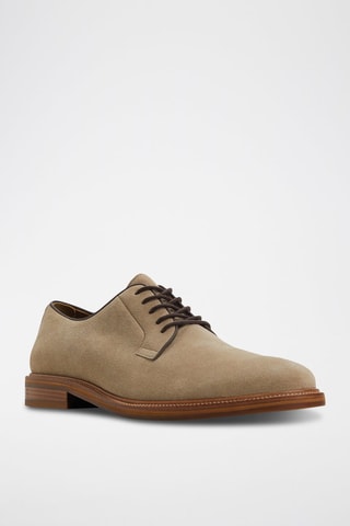 Derbys en cuir Croy - Taupe