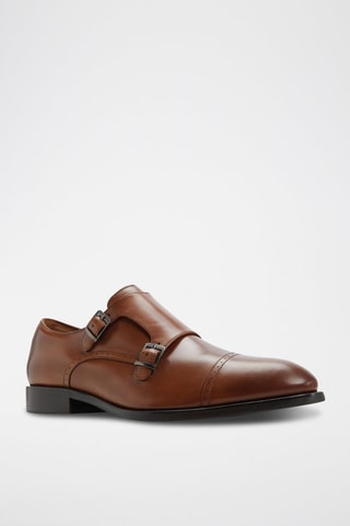 Richelieus en cuir Zelasien - Marron