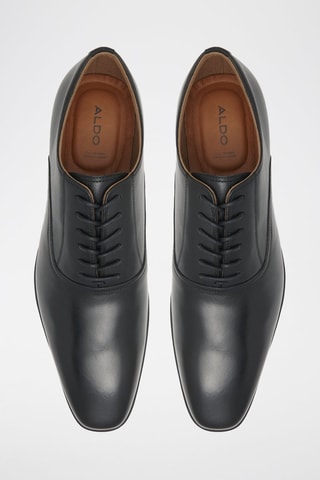 Richelieus en cuir Nathon - Noir