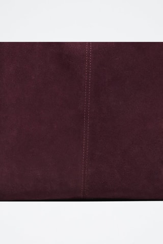 Cabas en cuir Arrow - Bordeaux