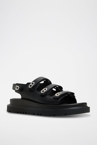 Sandales plateformes Halendar - Noir