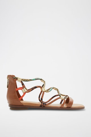 Sandales montantes Occeran - Marron