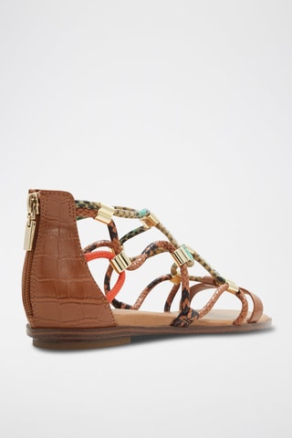 Sandales montantes Occeran - Marron