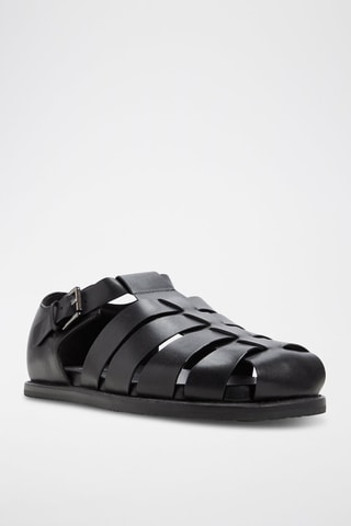 Sandales en cuir Wildhaven - Noir