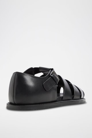 Sandales en cuir Wildhaven - Noir